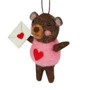 Bärchen FUNKY FRIENDS 6er-Set - Filz - Braun