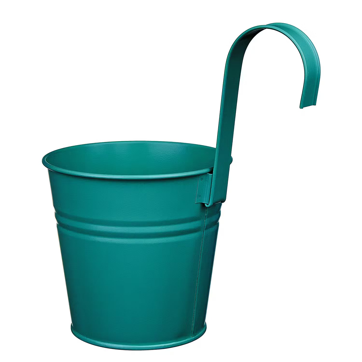 ZINC Hängetopf 6er-Set - Türkis - 16 x 15 x 16 cm