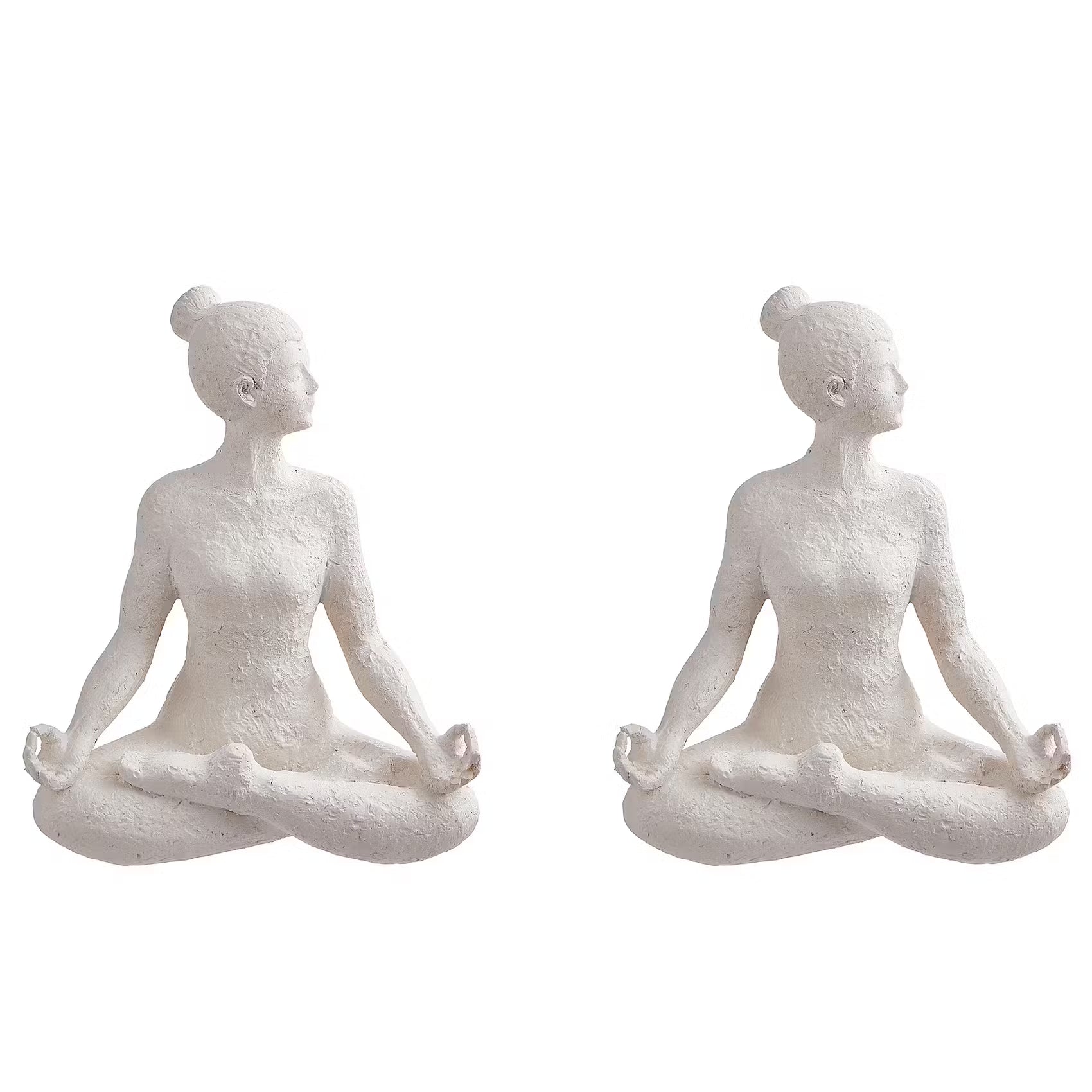 LOTUS Deko-Statue 2er-Set