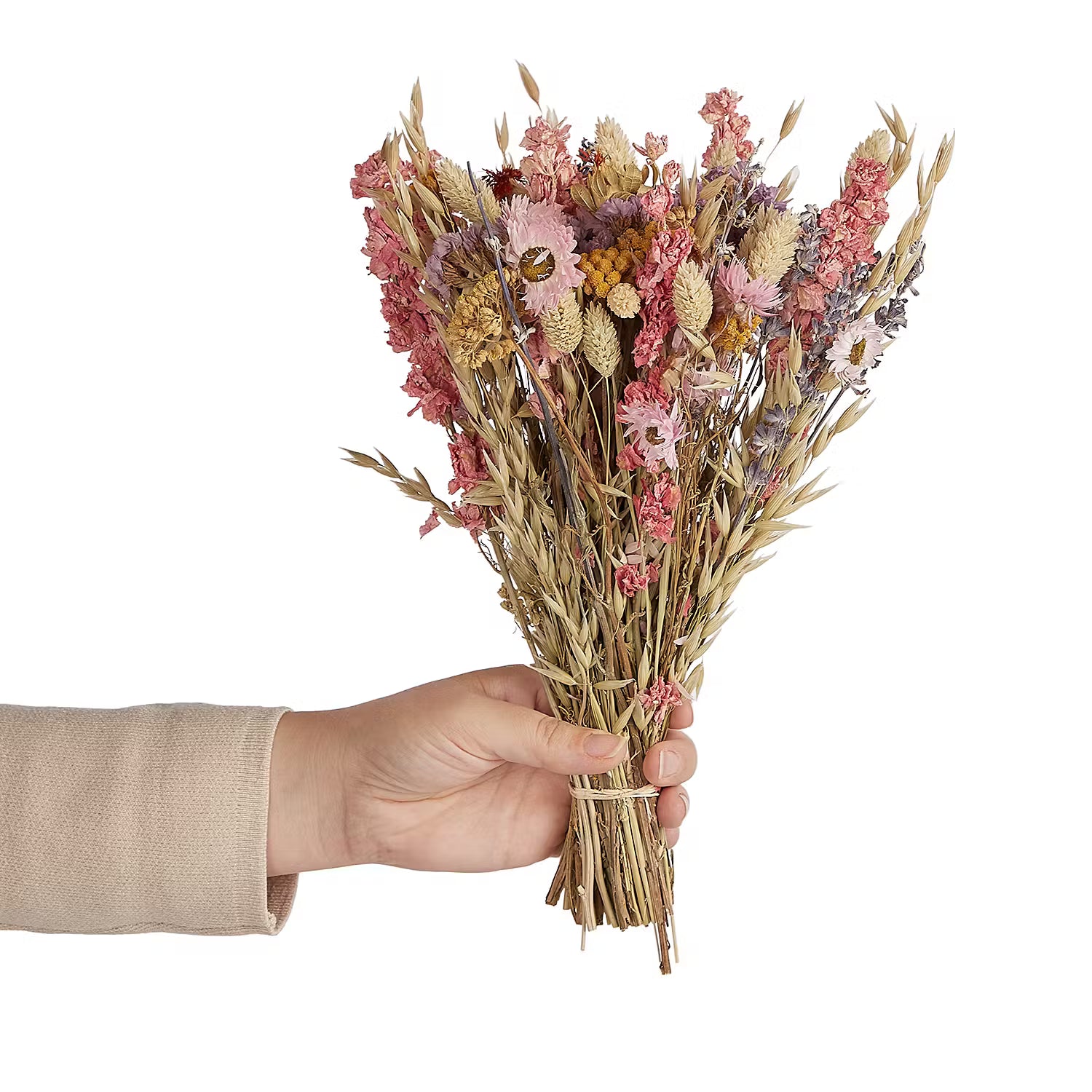 FLOWER MARKET Trockenblumen 6er-Set Blumenstrauß