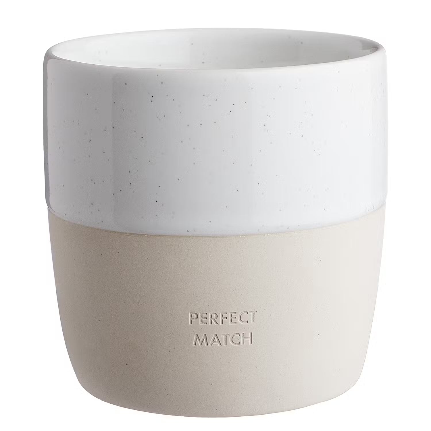 ME TIME Tasse Perfect Match 6er-Set - Steinzeug - Weiß