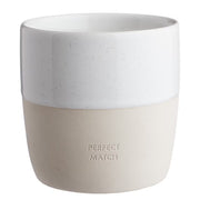 ME TIME Tasse Perfect Match 6er-Set - Steinzeug - Weiß