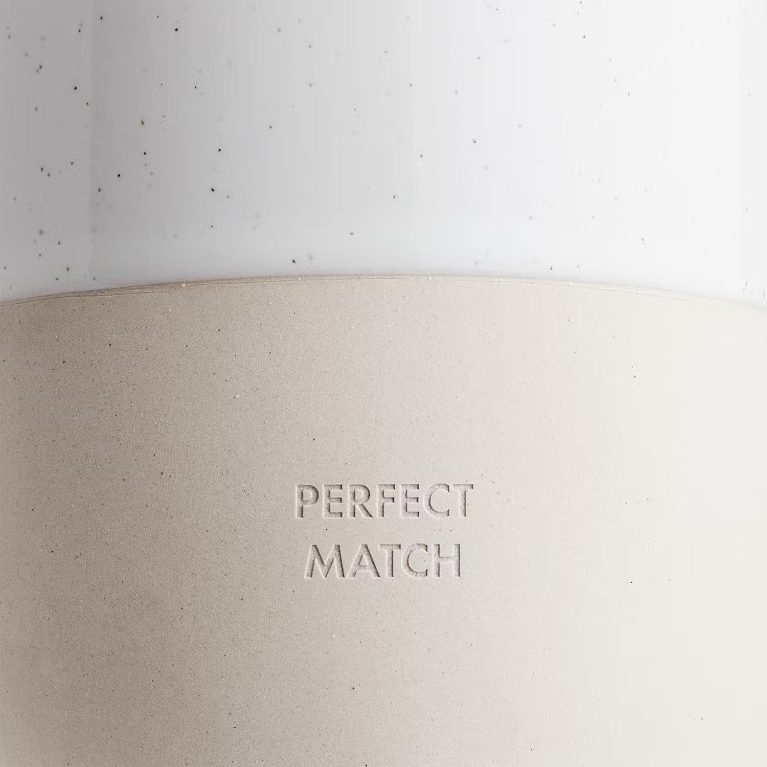 ME TIME Tasse Perfect Match 6er-Set - Steinzeug - Weiß