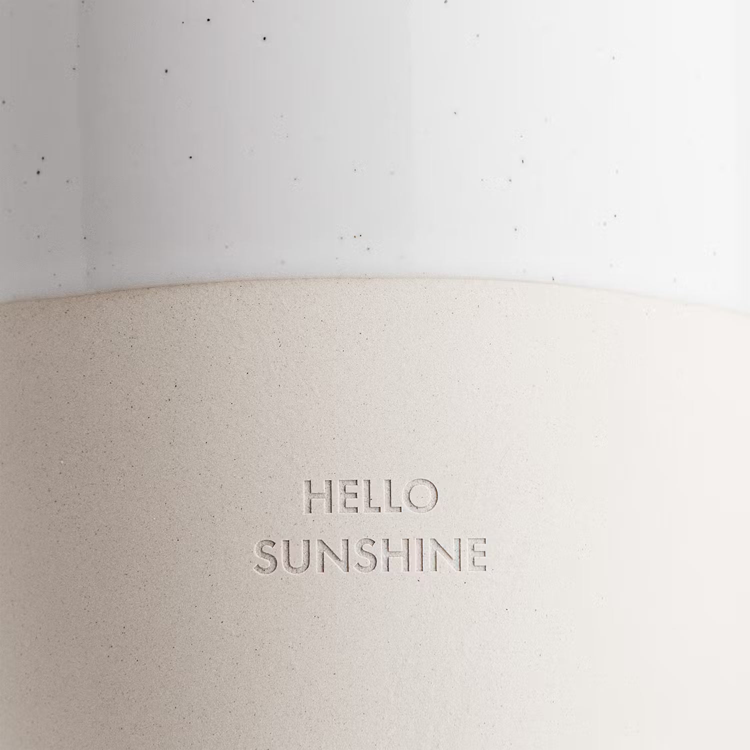 ME TIME Tasse Sunshine 6er-Set - Steinzeug - Weiß