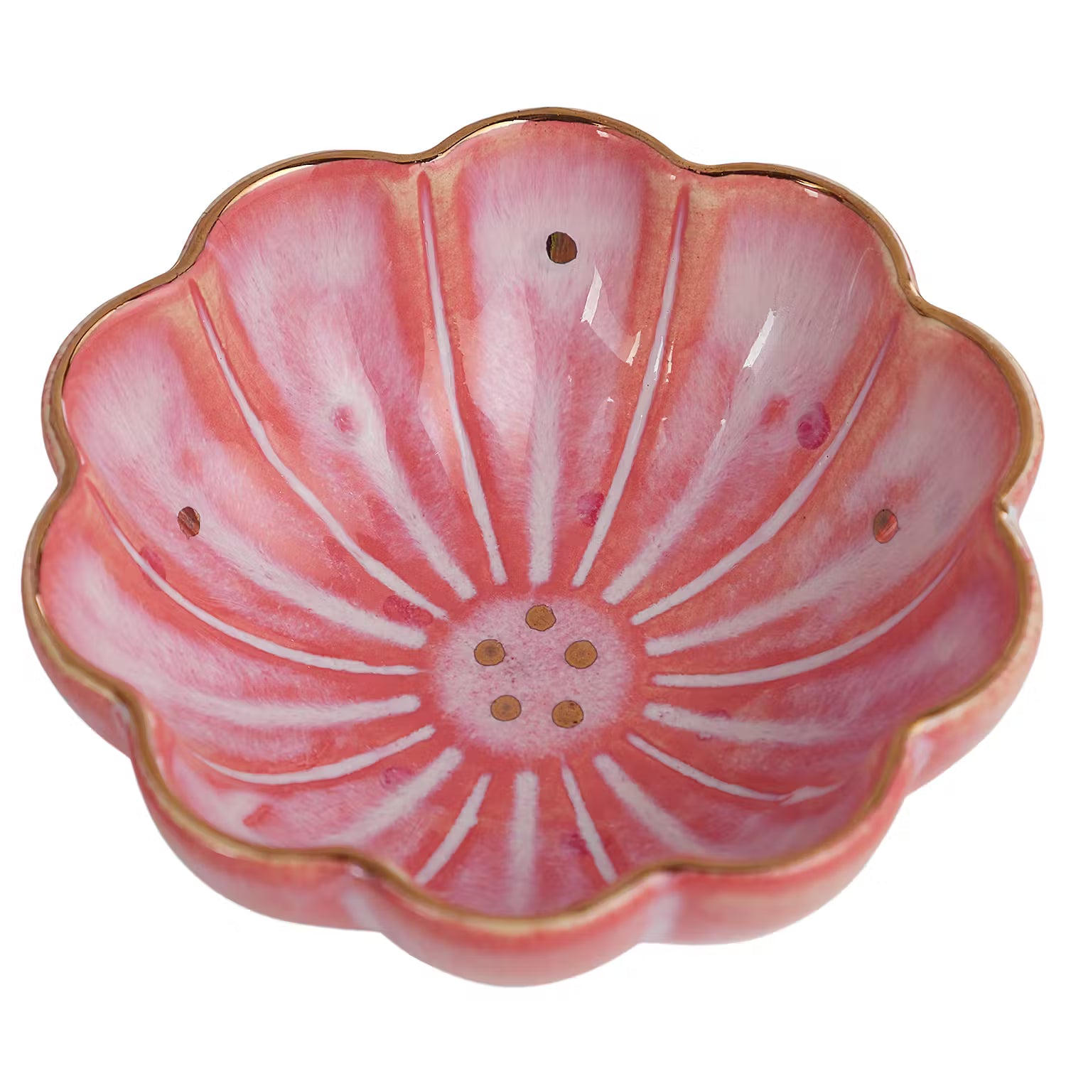CHARMING Deko-Schale 12er-Set - Steingut - Rosa