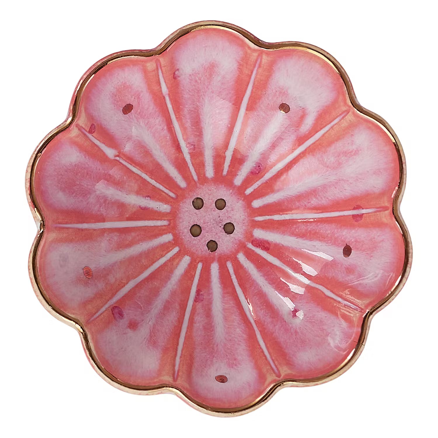 CHARMING Deko-Schale 12er-Set - Steingut - Rosa