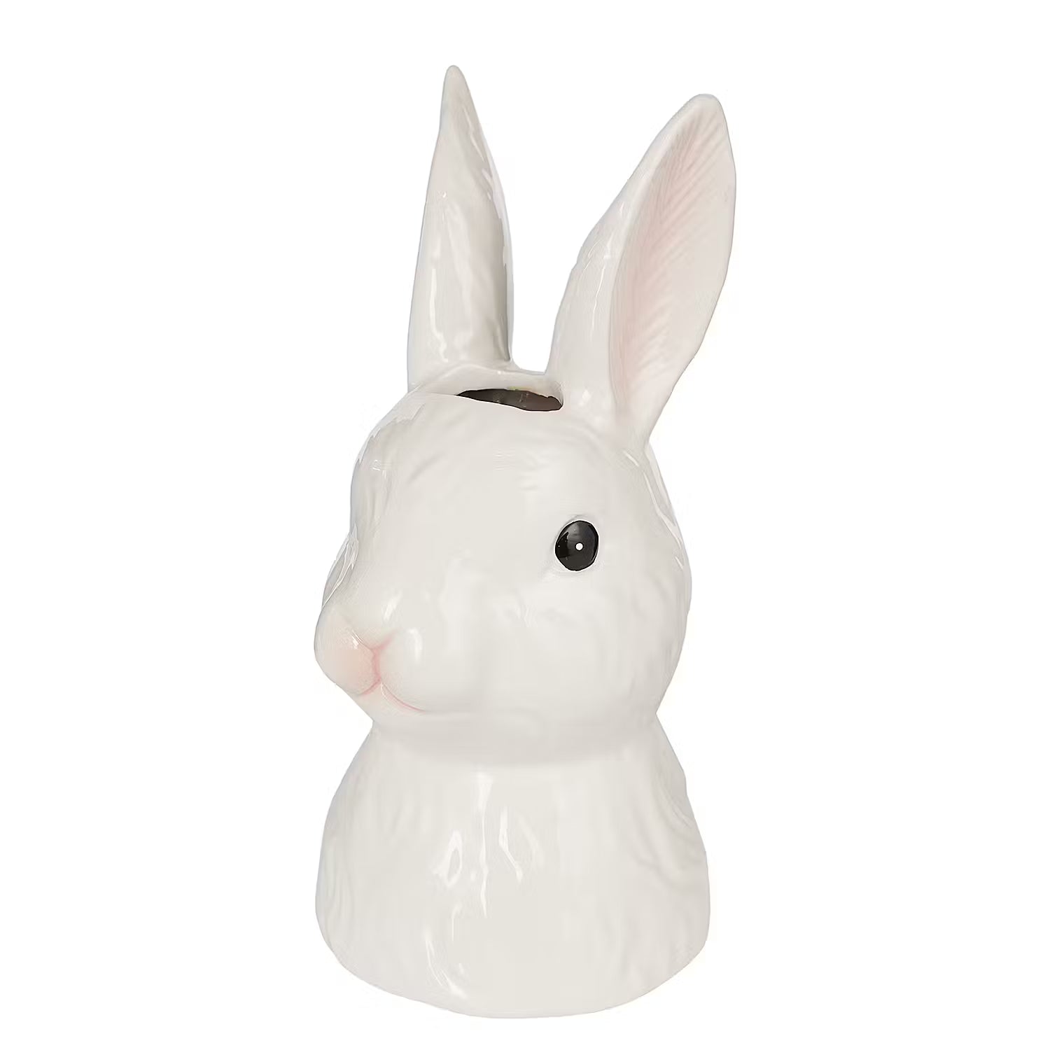 EASTER Vase Hase 4er-Set - Dolomit - Weiß