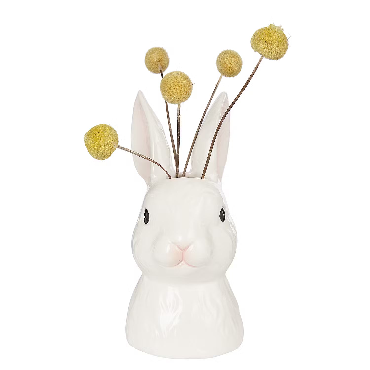 EASTER Vase Hase 4er-Set - Dolomit - Weiß