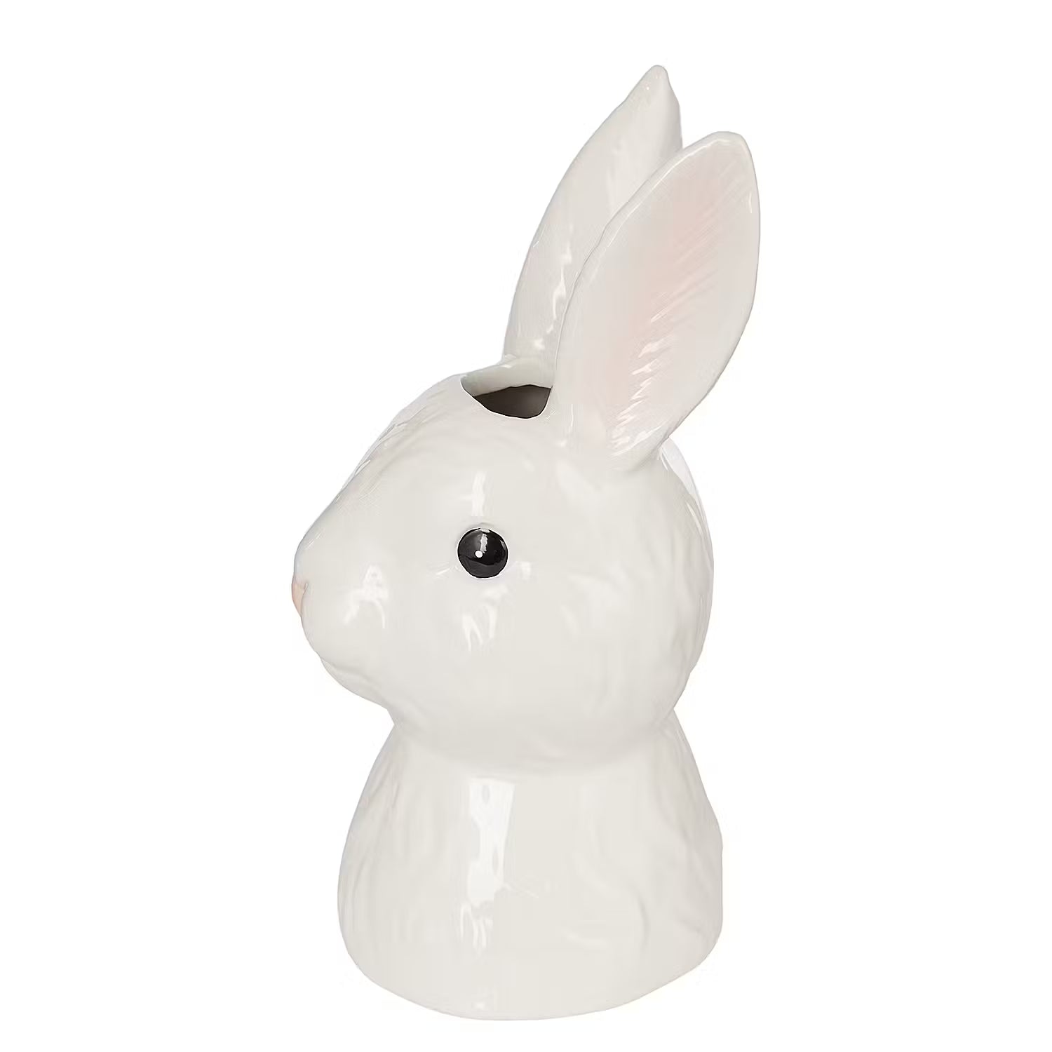 EASTER Vase Hase 4er-Set - Dolomit - Weiß