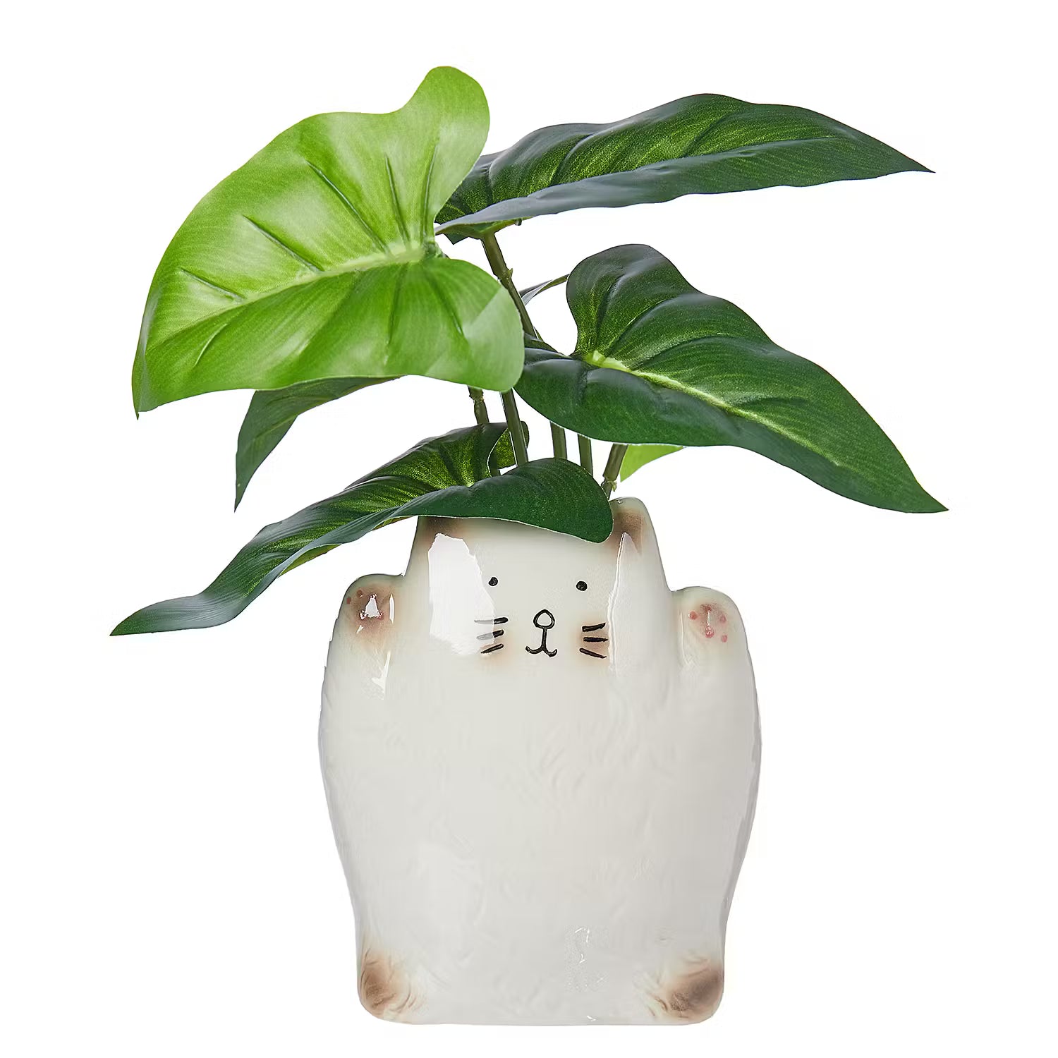 KITTY Blumenübertopf Katze 4er-set