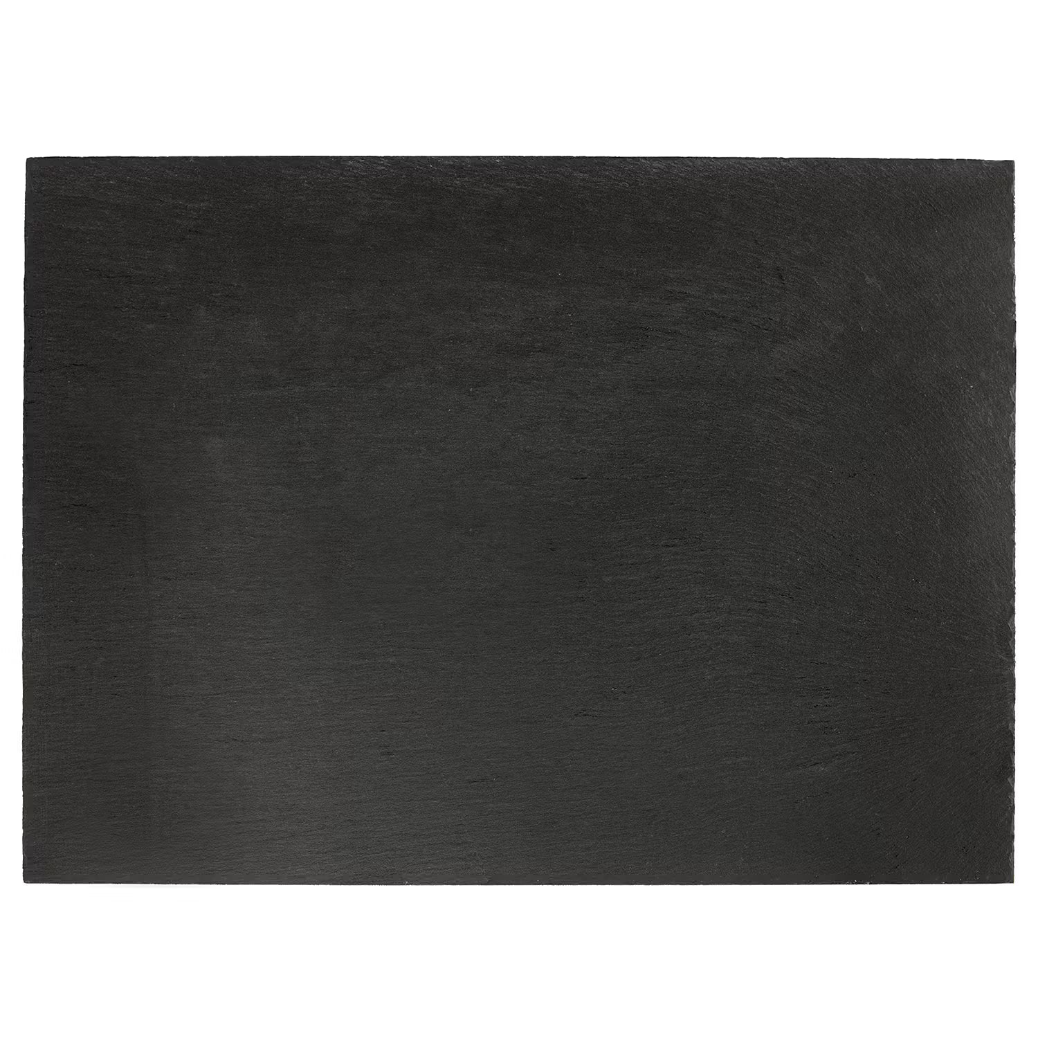PLATEAU Schieferplatte 6er-Set - Schiefer - Schwarz