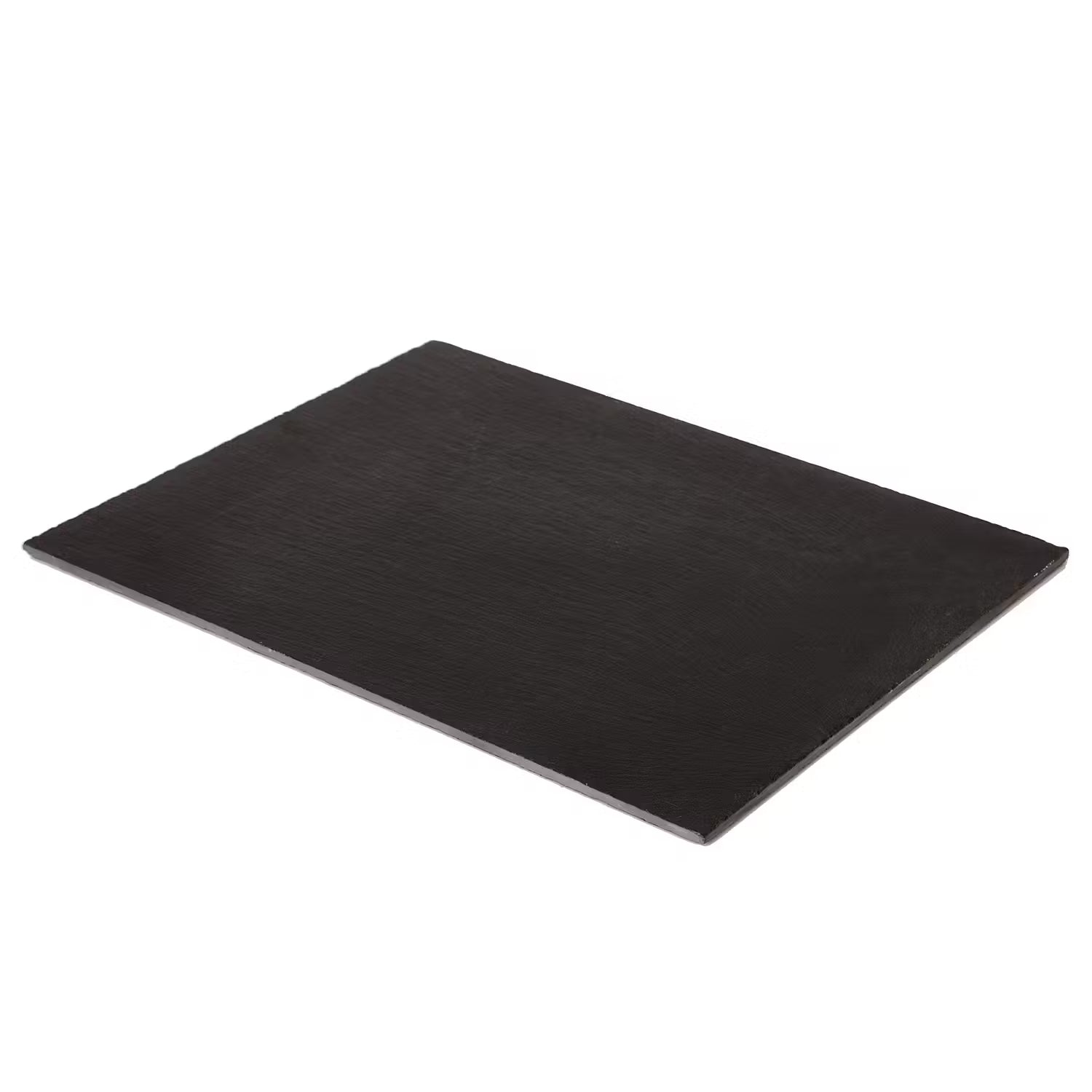 PLATEAU Schieferplatte 6er-Set - Schiefer - Schwarz