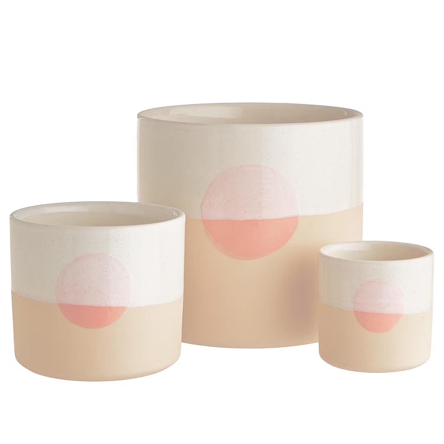 SUNSET Blumentopf 6er-Set - Multicolor - 8 x 8 x 8 cm