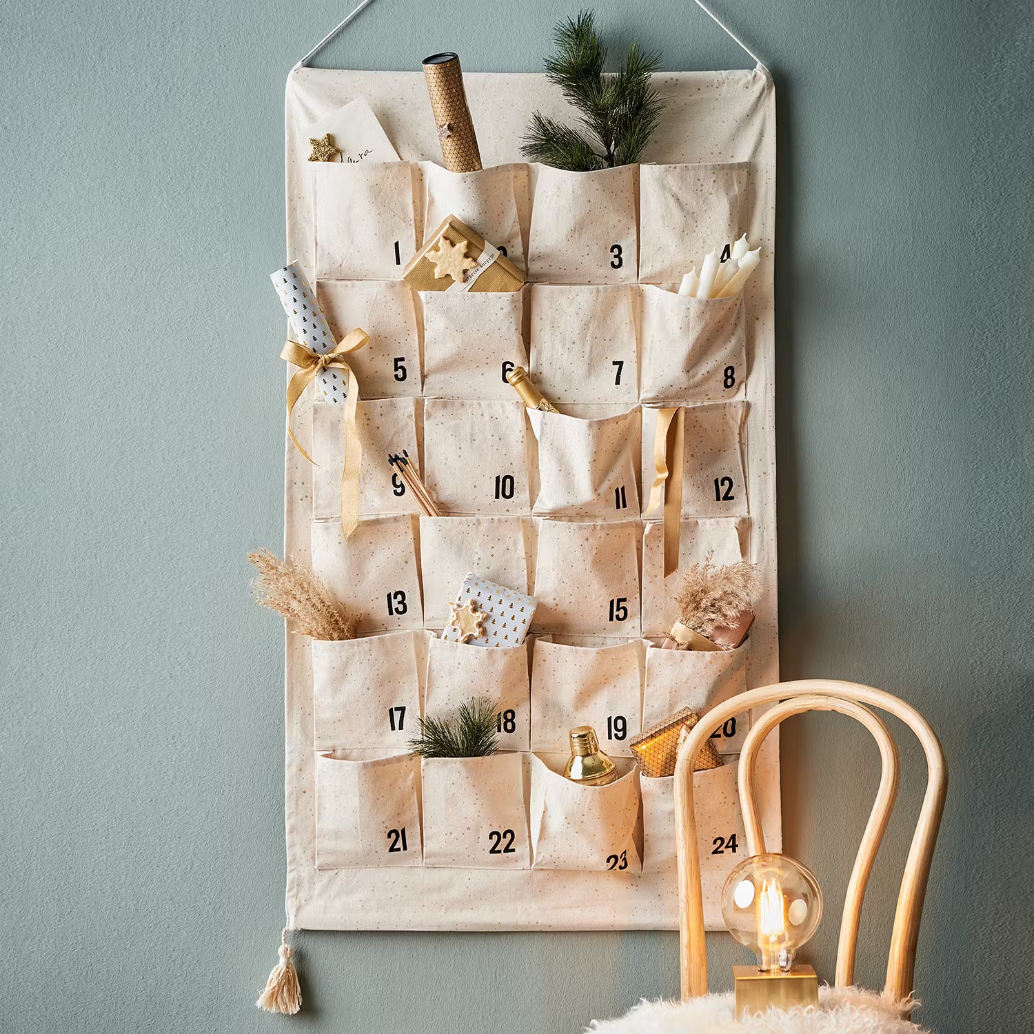 Adventskalender SANTA IS COMING 4er-Set