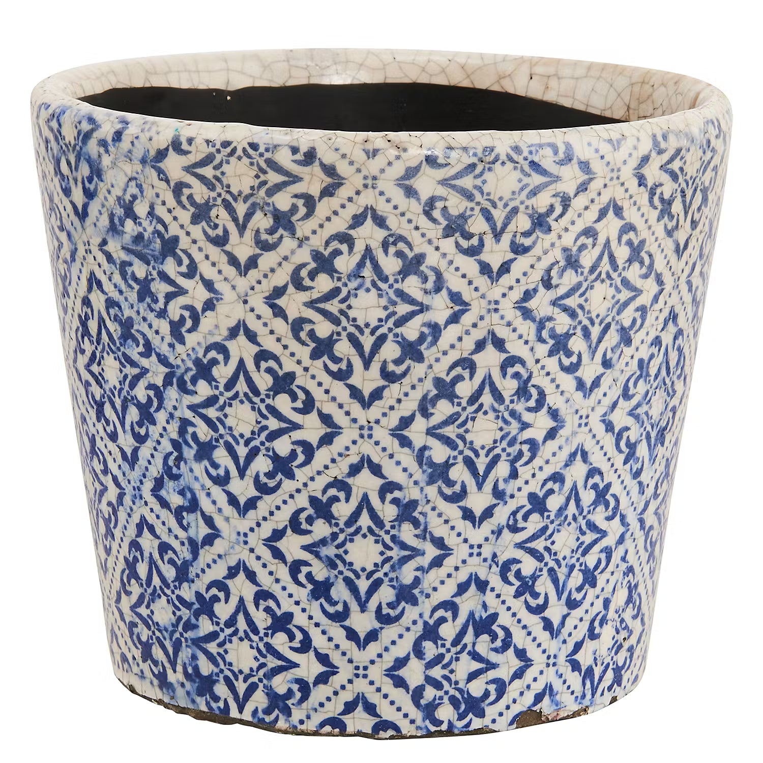 EVERGREEN Blumentopf 6er-Set - Terracotta - Blau