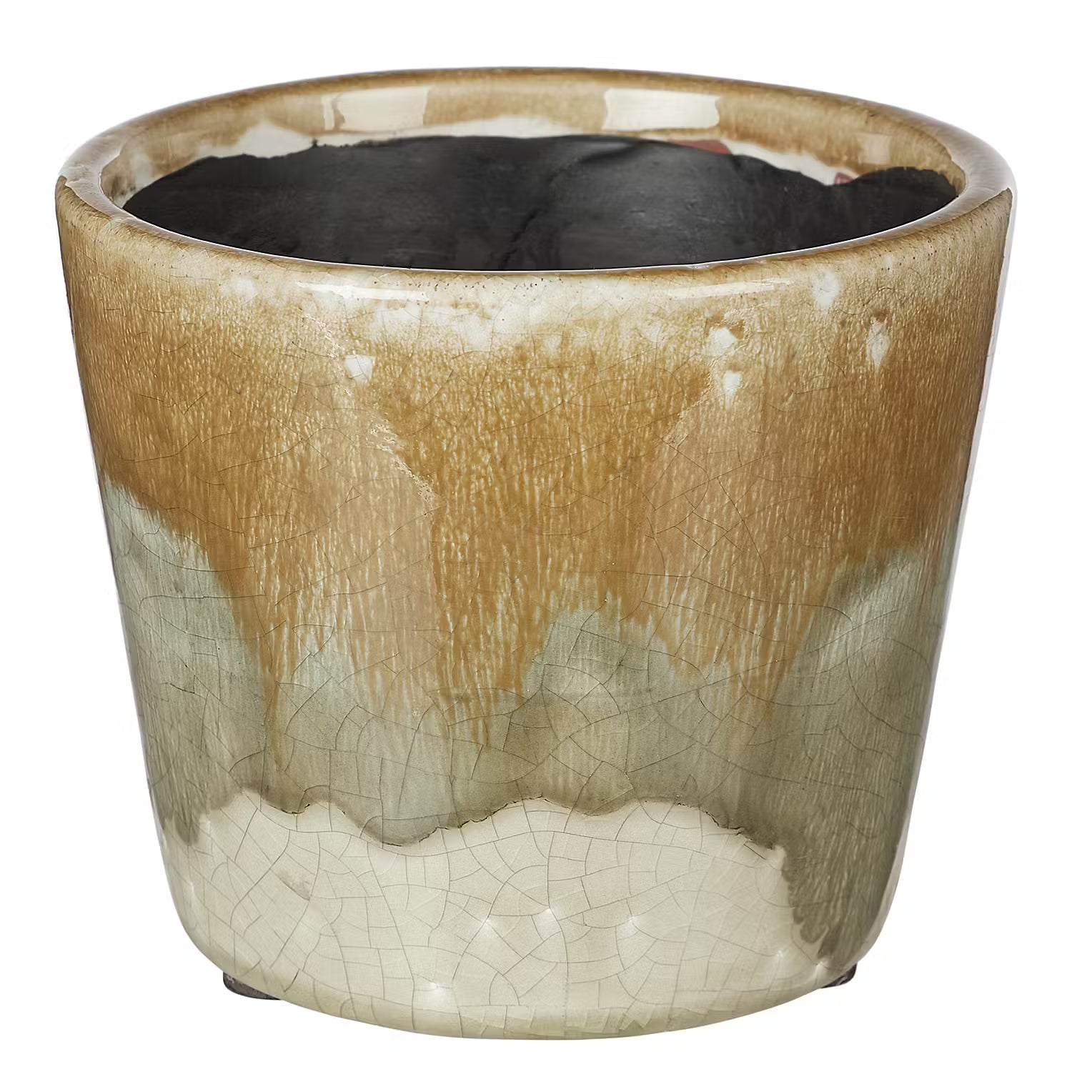 EVERGREEN Blumentopf 6er-Set - Terracotta - Beige