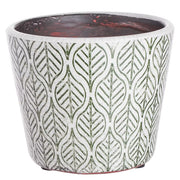 EVERGREEN Blumentopf 6er-Set - Terracotta - Hellgrün
