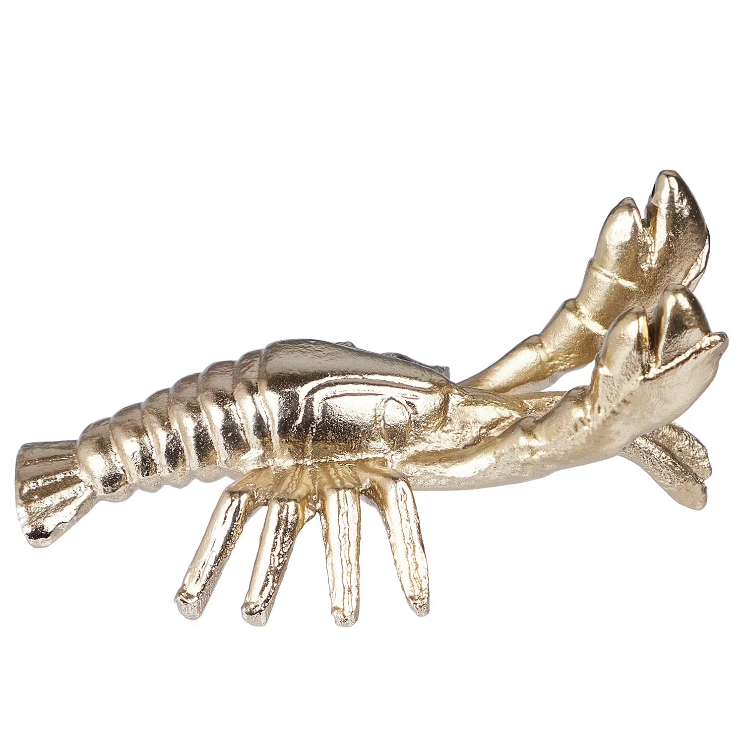 GOLDEN NATURE Deko-Hummer 6er-Set - Aluminium - Gold