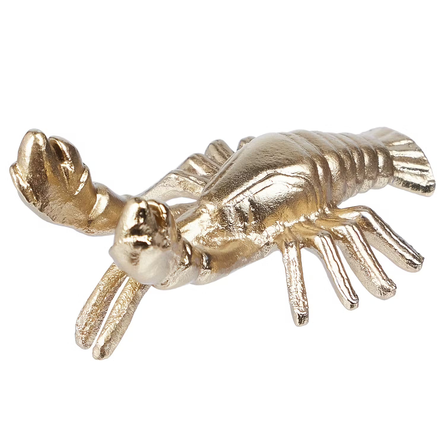 GOLDEN NATURE Deko-Hummer 6er-Set - Aluminium - Gold