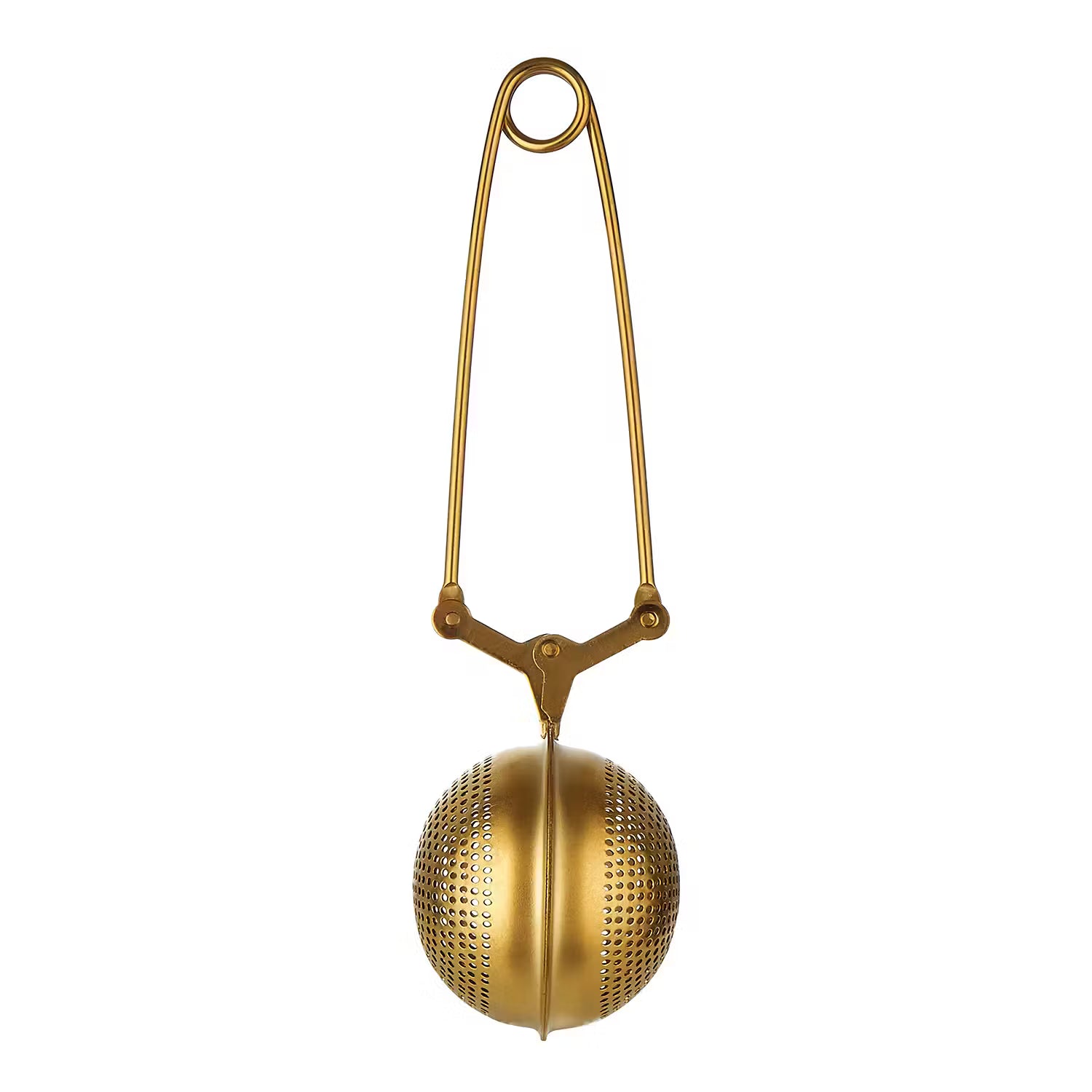 TEA PARTY Teezange 8er-Set - Edelstahl - Gold