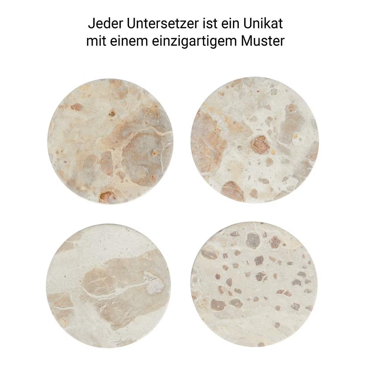 MARBLE Untersetzer 4er-Set – für dein Zuhause – BUTLERS