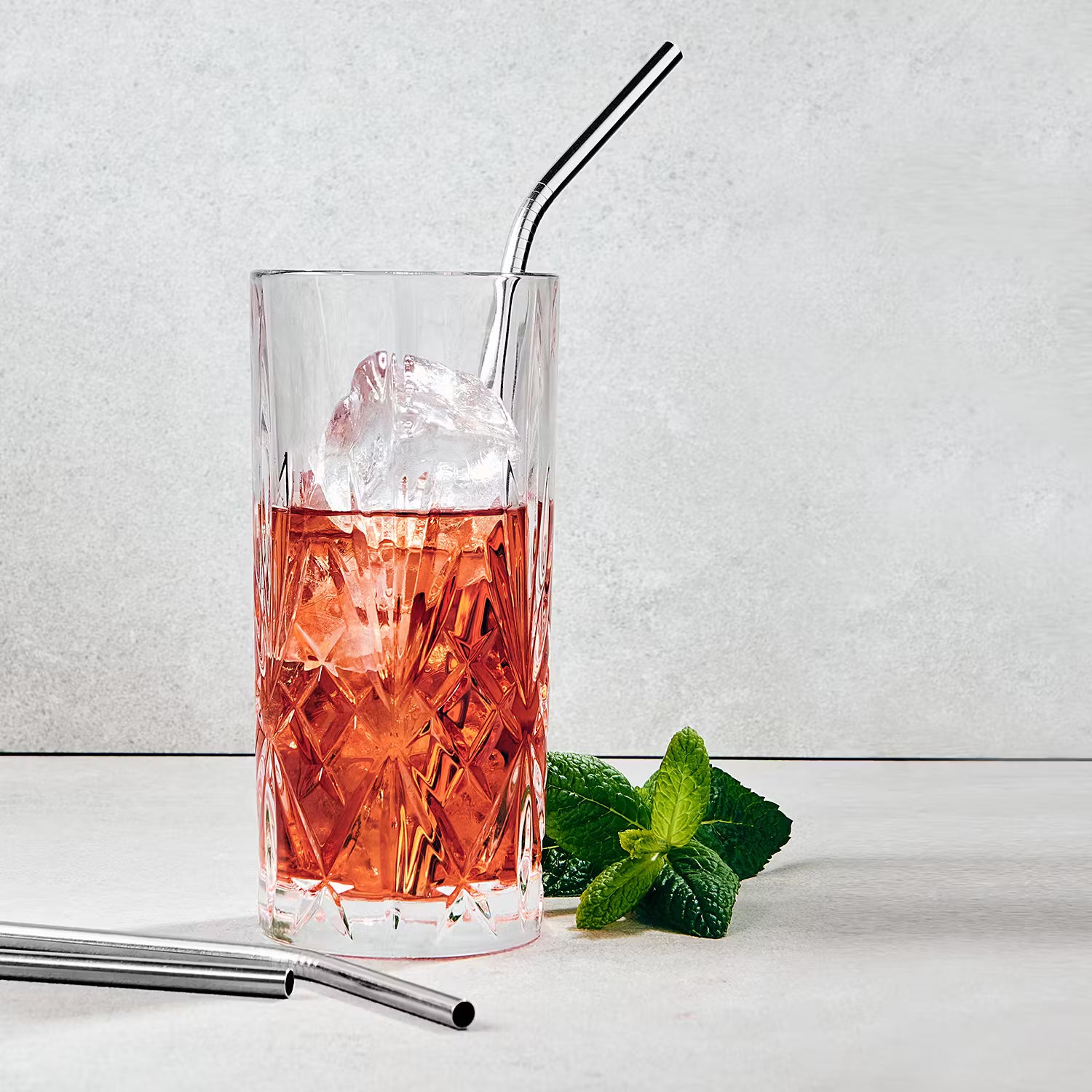 MANHATTAN LOUNGE Trinkhalm-Set 40-tlg.