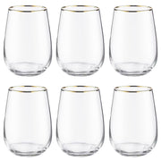 TOUCH OF GOLD Trinkglas 6er-Set