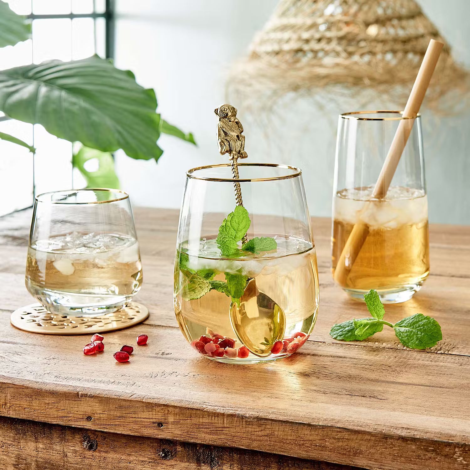 TOUCH OF GOLD Trinkglas 6er-Set