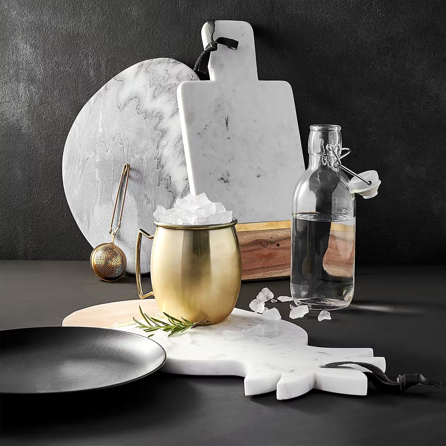 SWING Flasche mit Bügelverschluß 6er-Set - Glas, Edelstahl, Kunststoff - Fassungsvermögen: 0.25 L