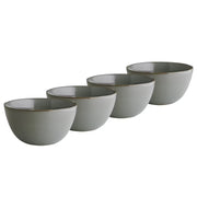 NATIVE Schale 4er-Set - Steinzeug