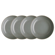 NATIVE Tiefer Teller 4er-Set - Steinzeug