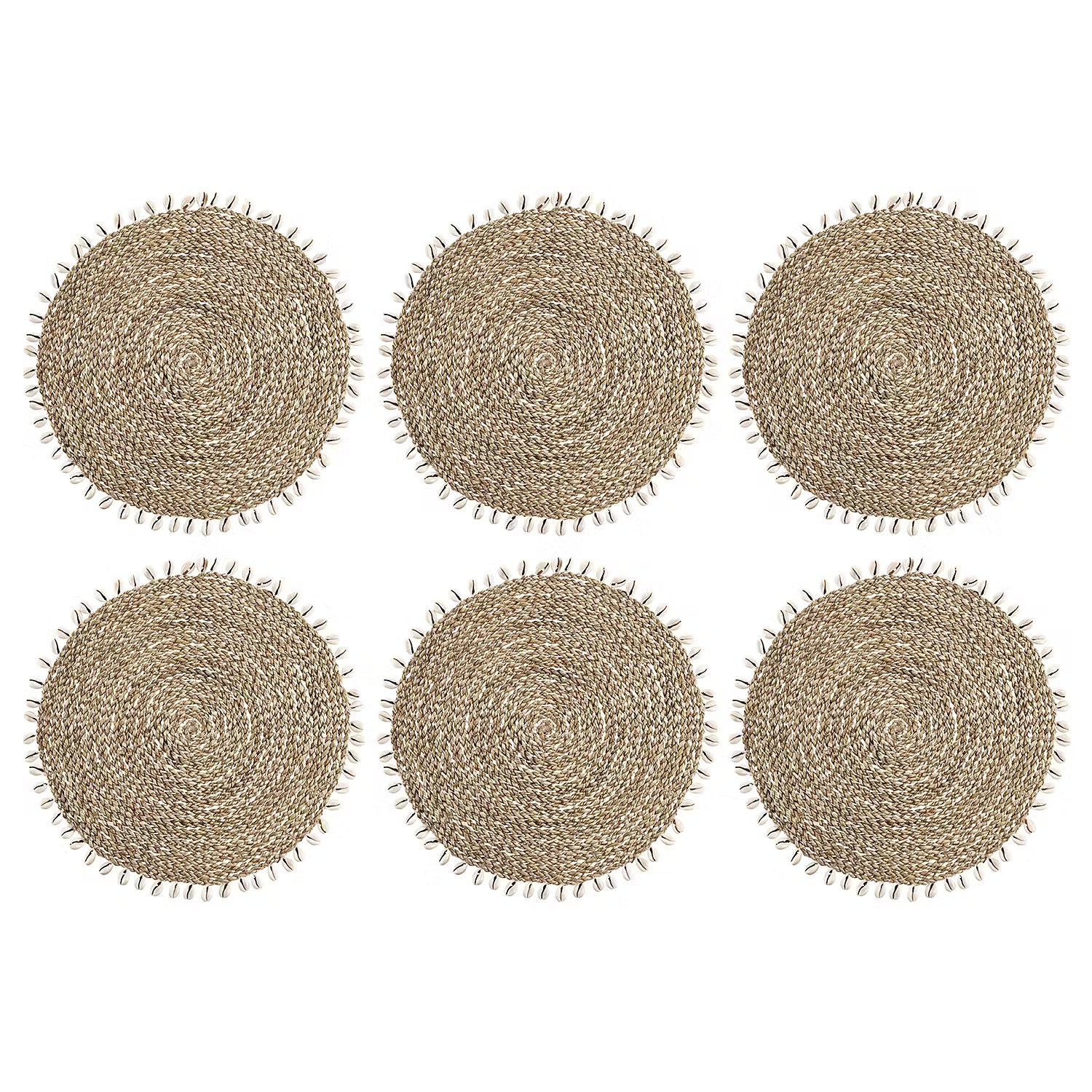 REEF Platzset 6er-Set - Pandanus, Muschel