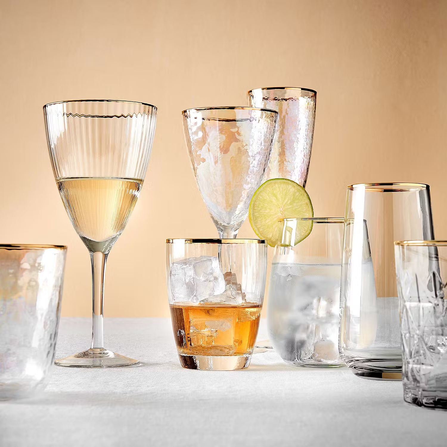 Weinglas GOLDEN TWENTIES 4er-Set
