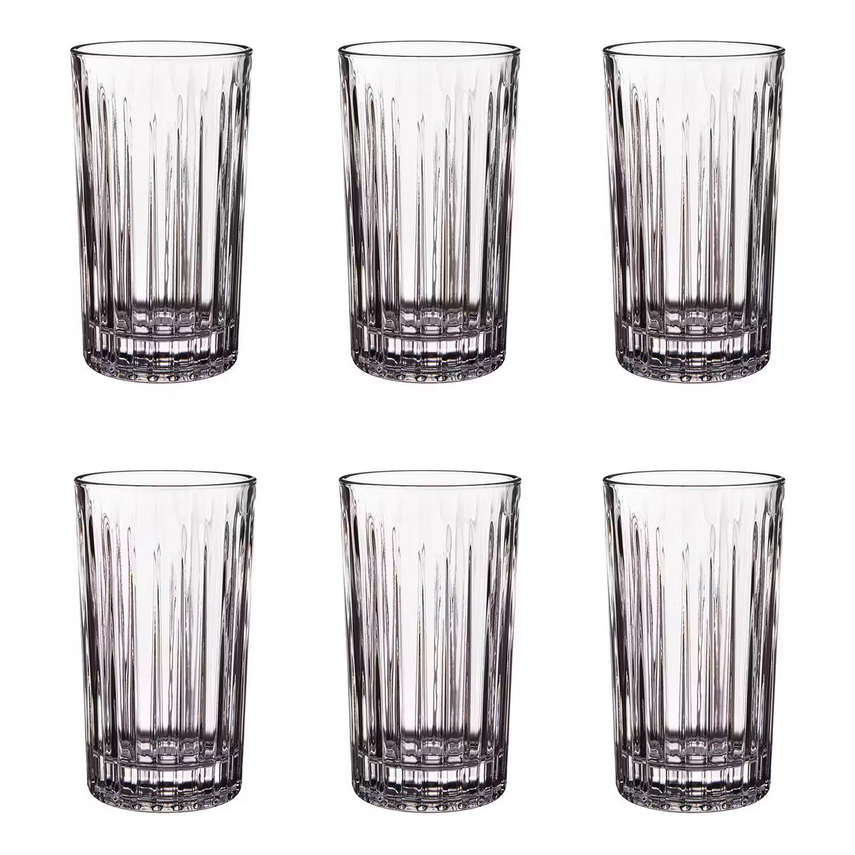 HIGH CLASS Longdrinkglas 6er-Set – Wohnliebe pur – BUTLERS