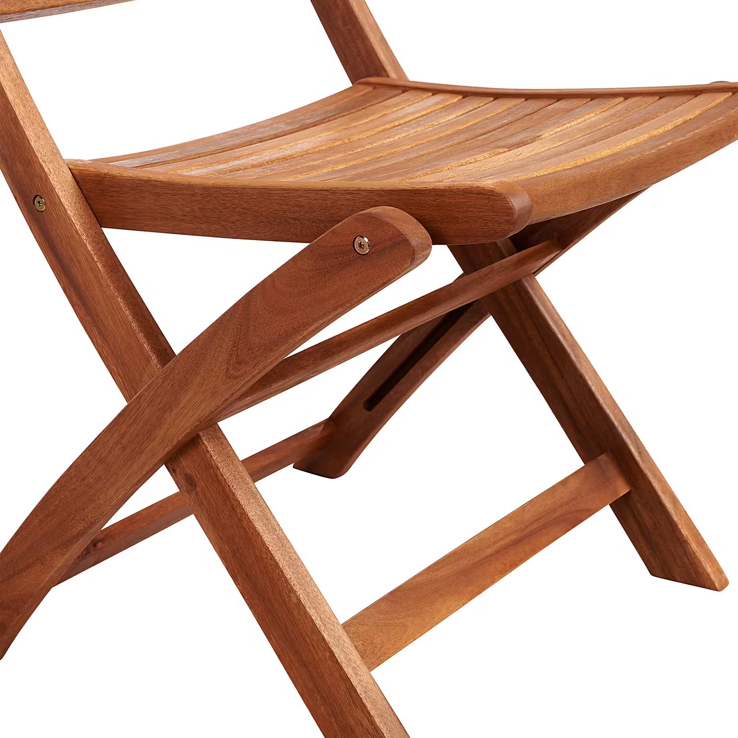 SOMERSET Gartenstuhl 2er-Set - Akazienholz - Braun