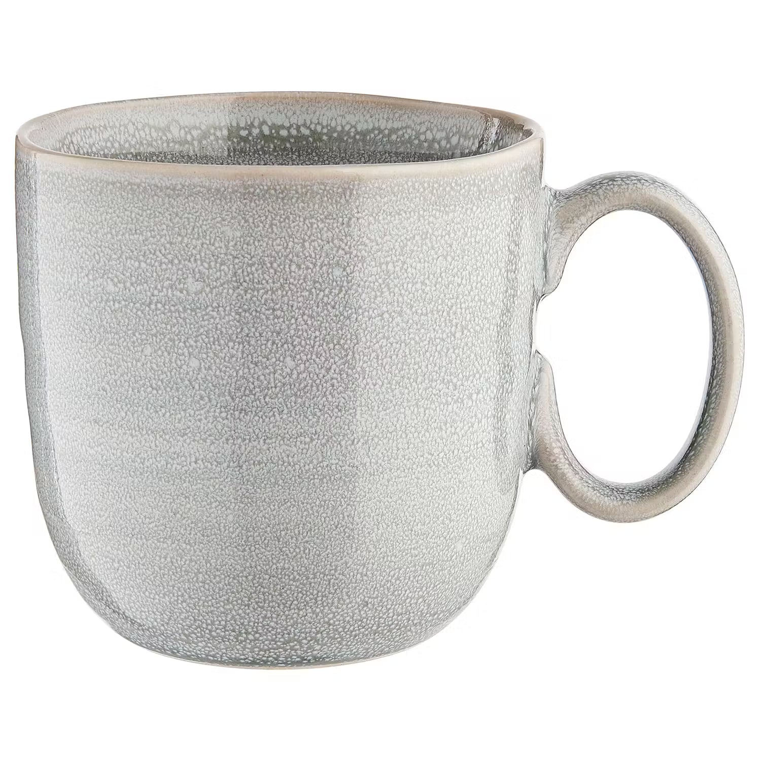 MANOR Tasse 4er-Set - Steinzeug - Hellgrau