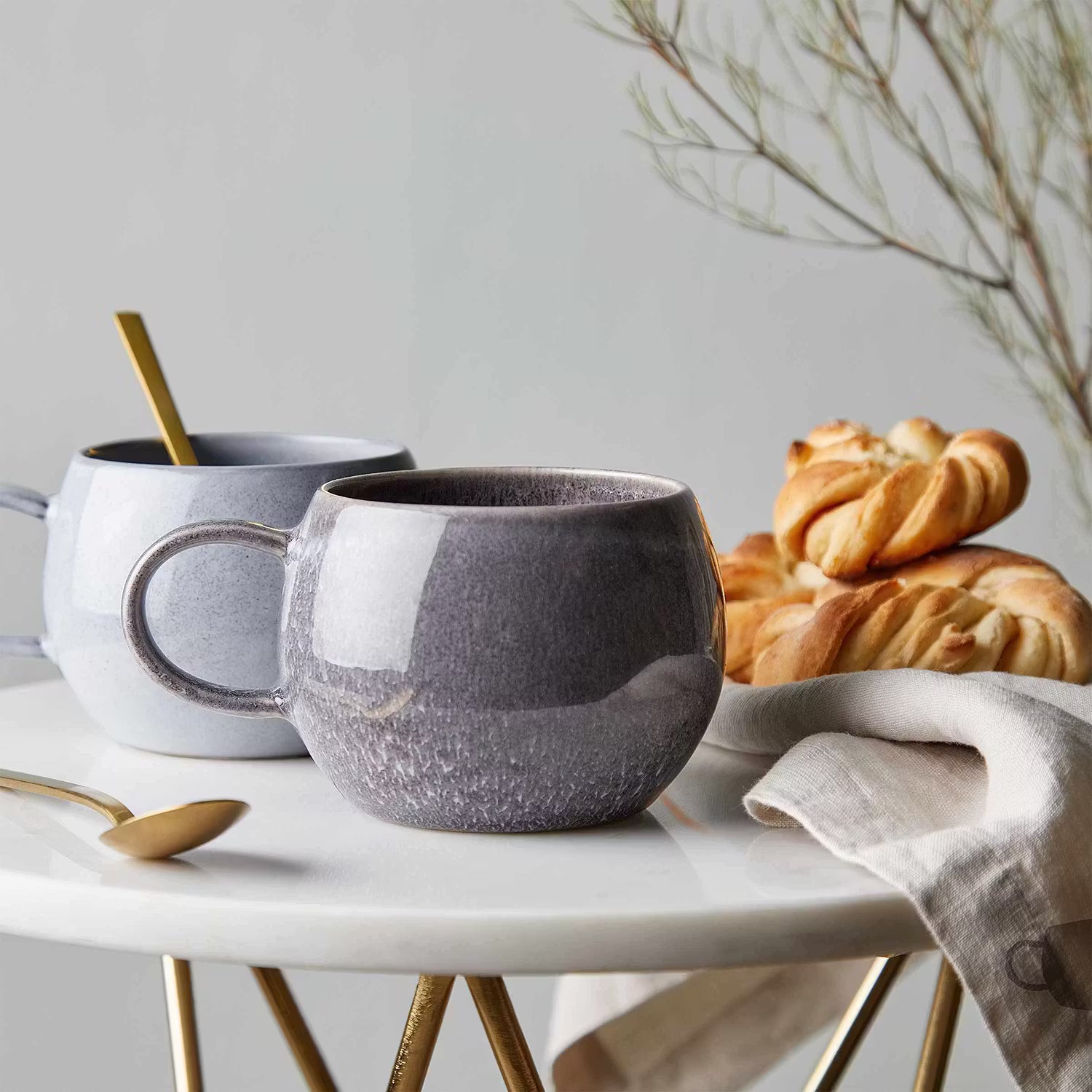 COTTAGE Tasse 4er-Set - Blau