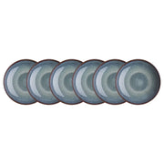 COSMOS Pastateller 6er-Set - Blau - 25 x 5 cm