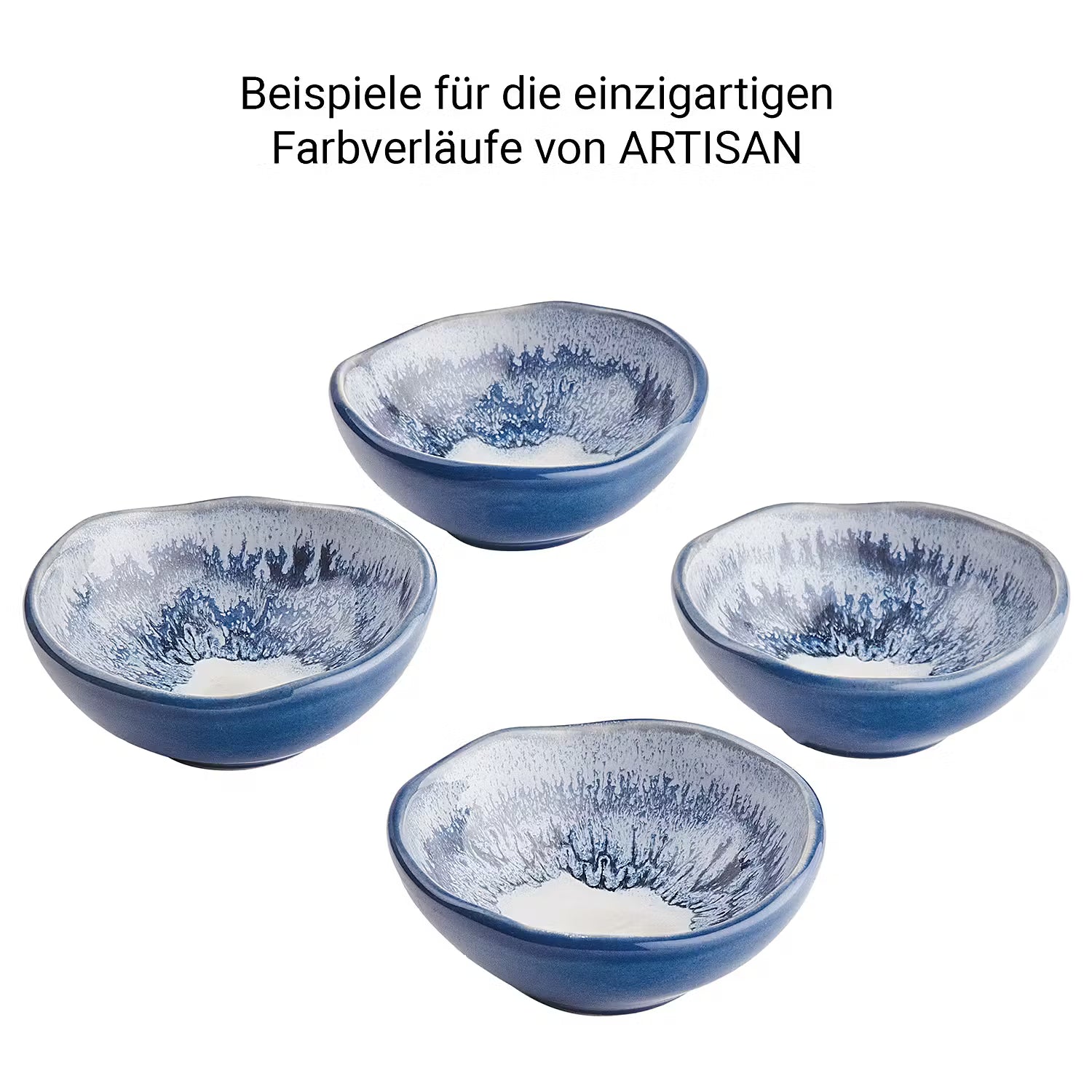 ARTISAN Dipschale 6er-Set - Steinzeug