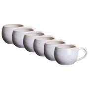 COTTAGE Espressotasse 6er-Set - Weiß