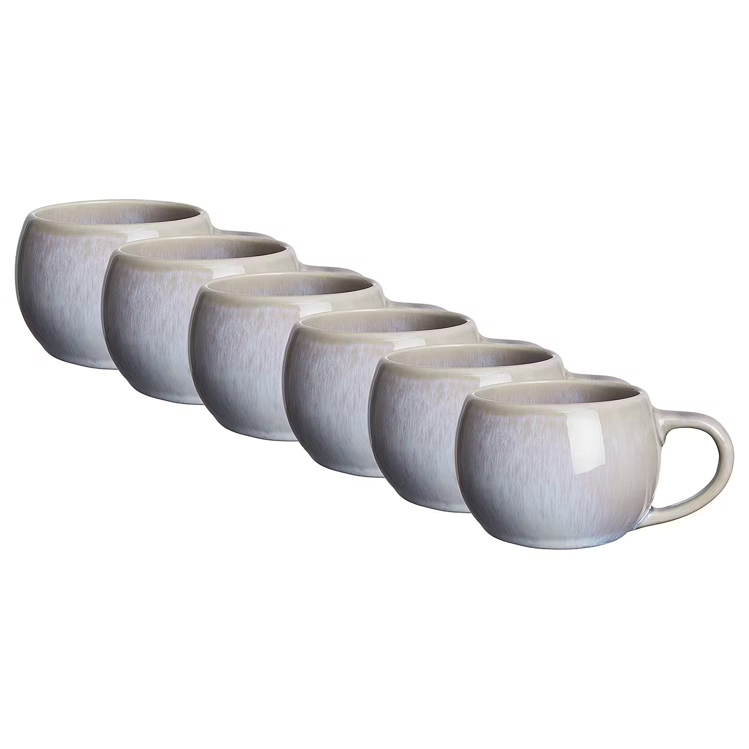COTTAGE Espressotasse 6er-Set - Grau