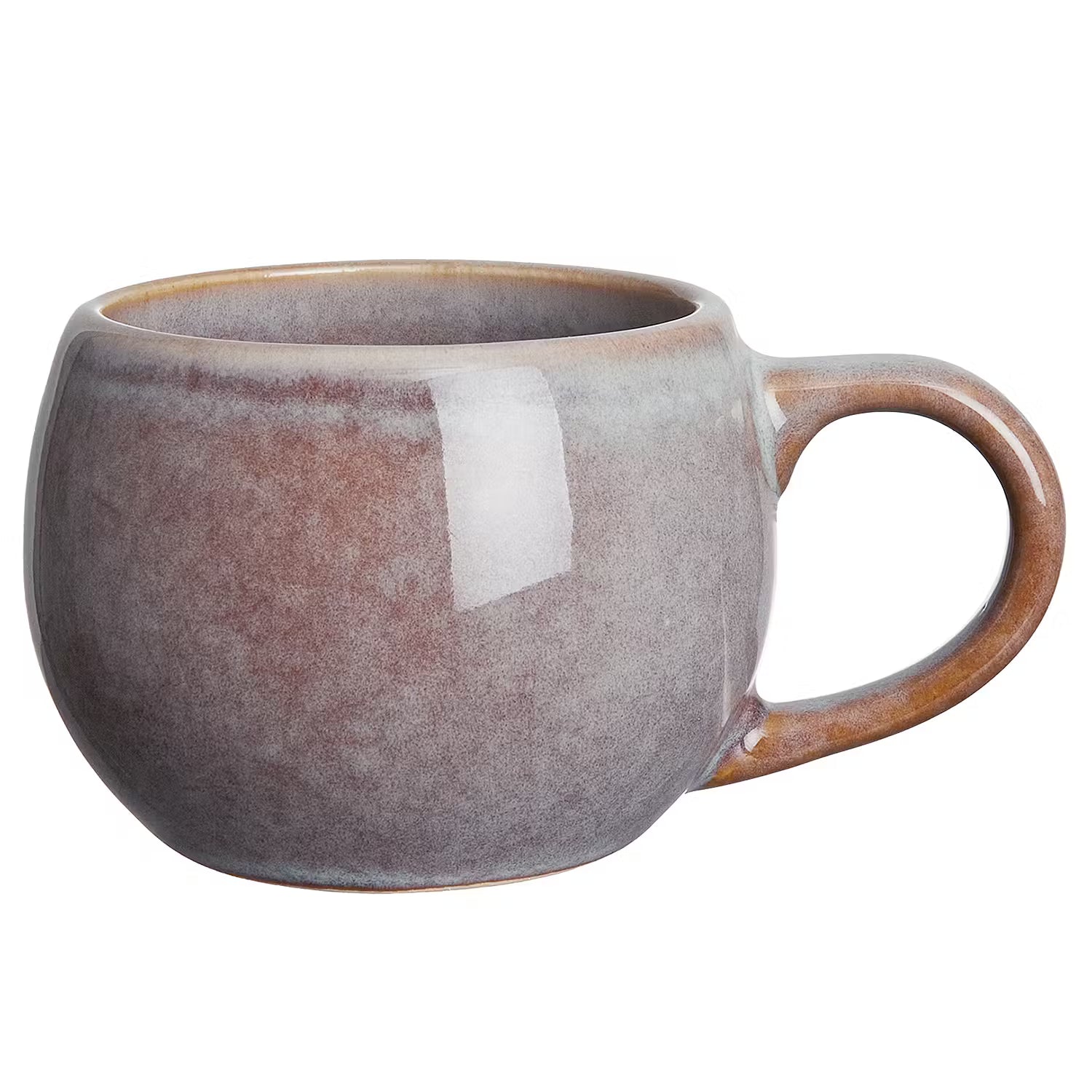 COTTAGE Espressotasse 6er-Set - Steinzeug - Hellgrau