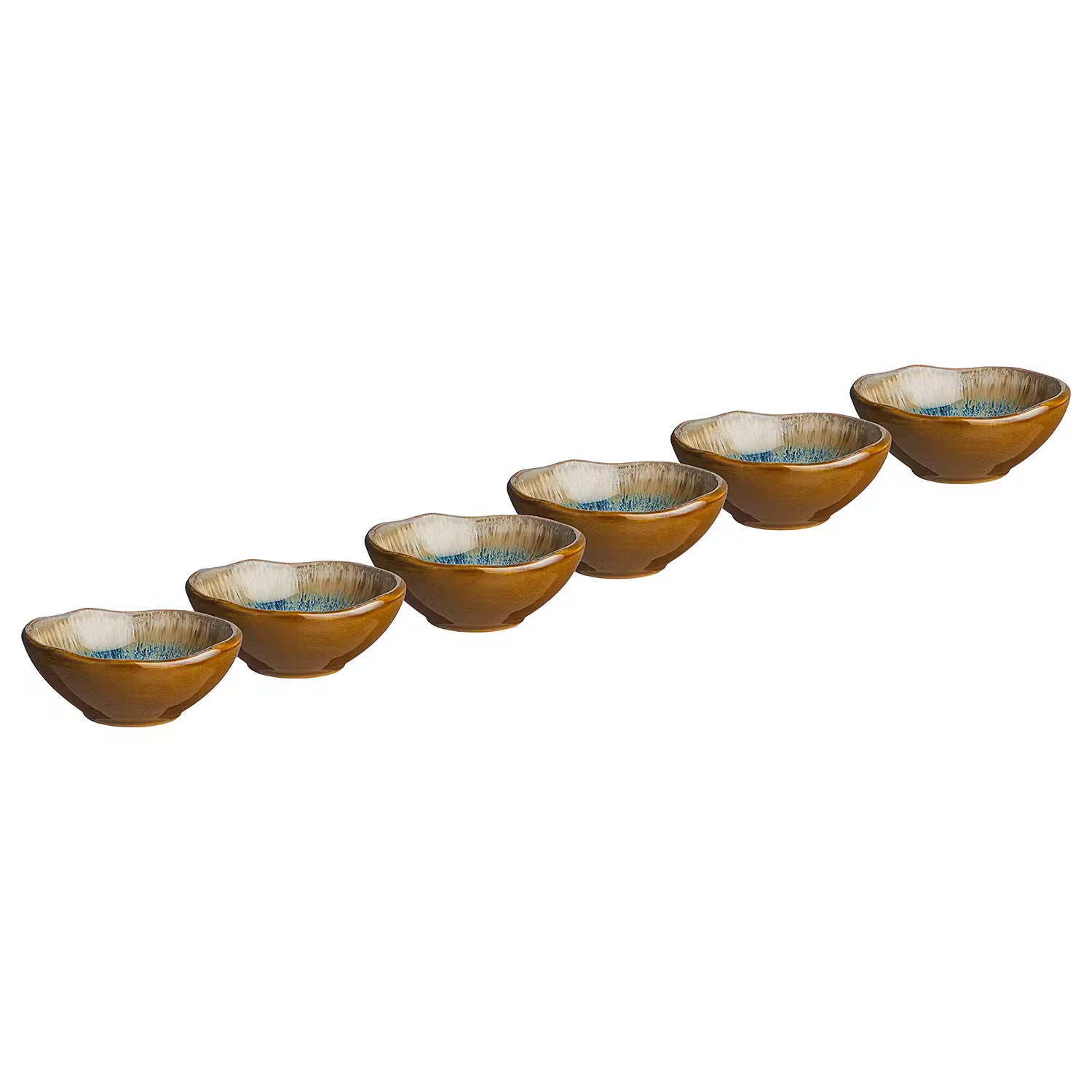 ARTISAN Dipschale 6er-Set - Steinzeug