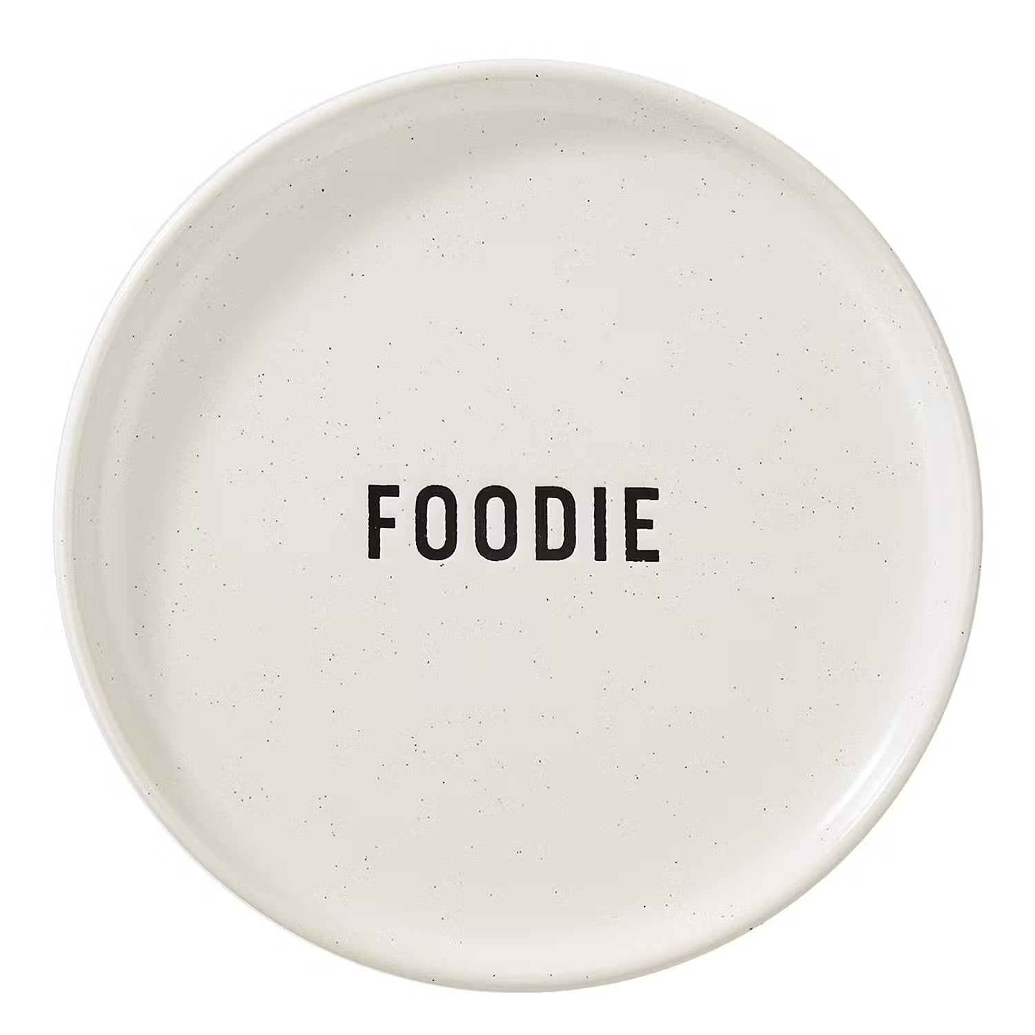 FOOD TALK Teller Foodie 6er-Set - Steinzeug