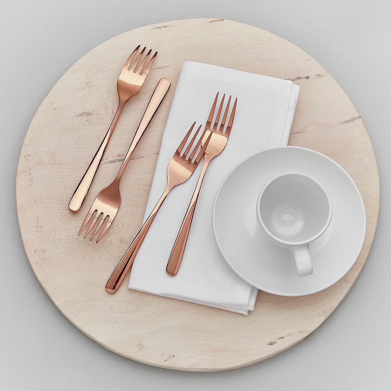 QUEENS Kuchengabel 5er-Set