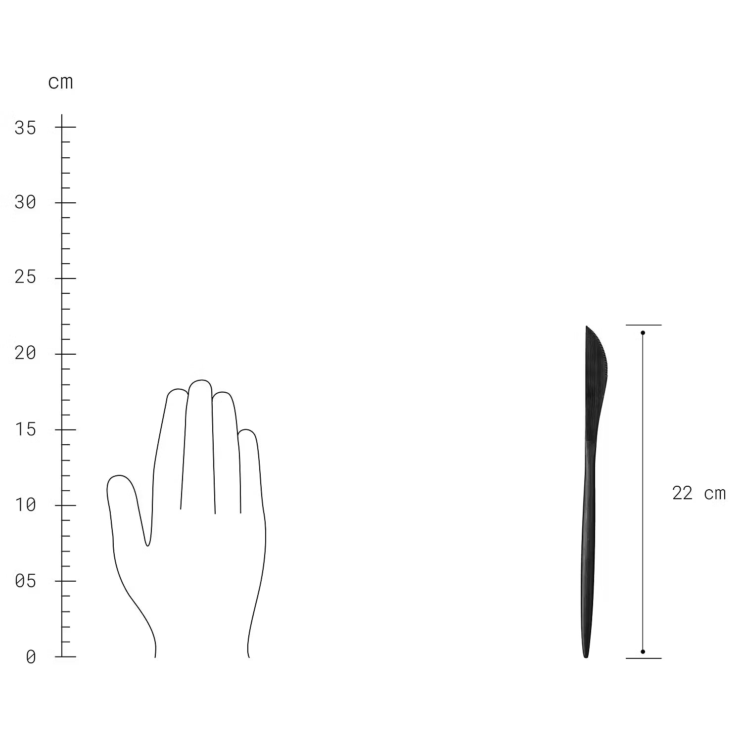 Besteck-Set STILETTO 20-tlg. - Edelstahl