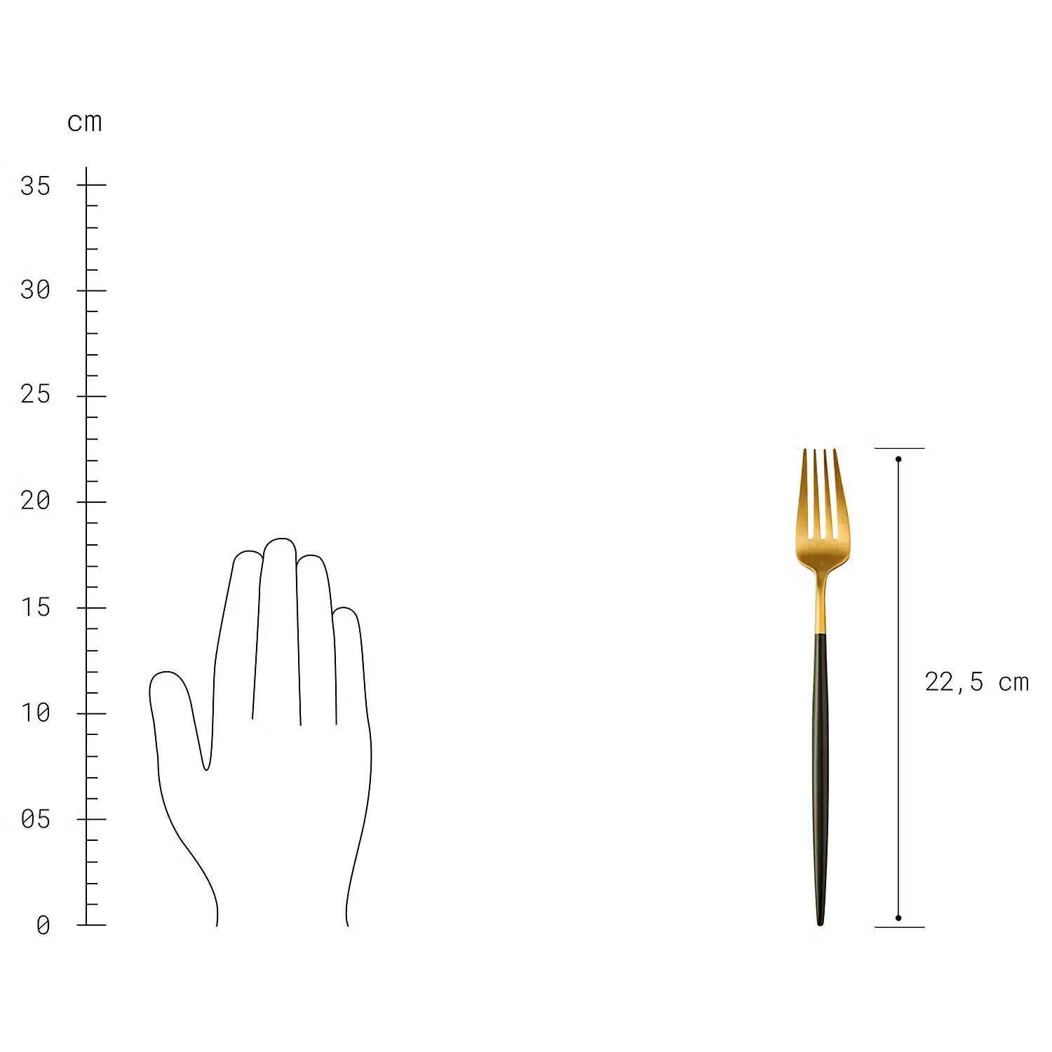 STILETTO Besteck-Set 20-tlg. - Edelstahl