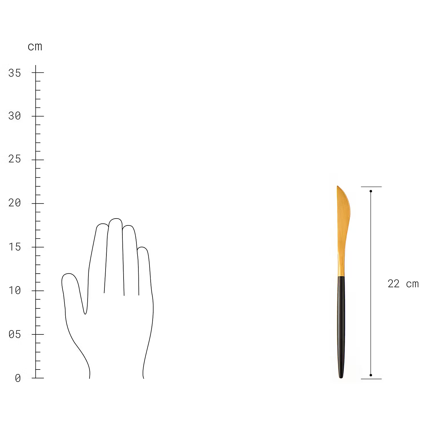 STILETTO Besteck-Set 20-tlg. - Edelstahl