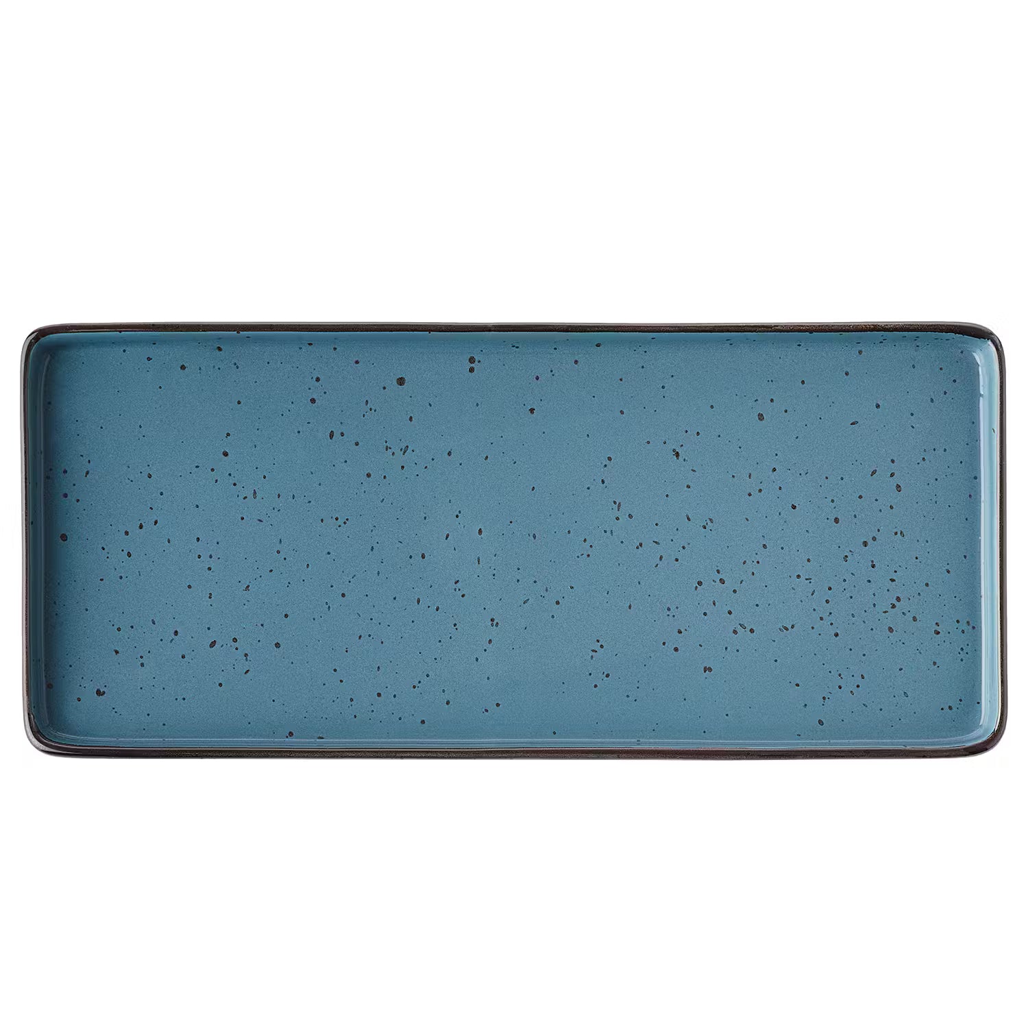 FINCA Dinnerteller 4er-Set - Blau - Porzellan - 15 x 2 x 31 cm