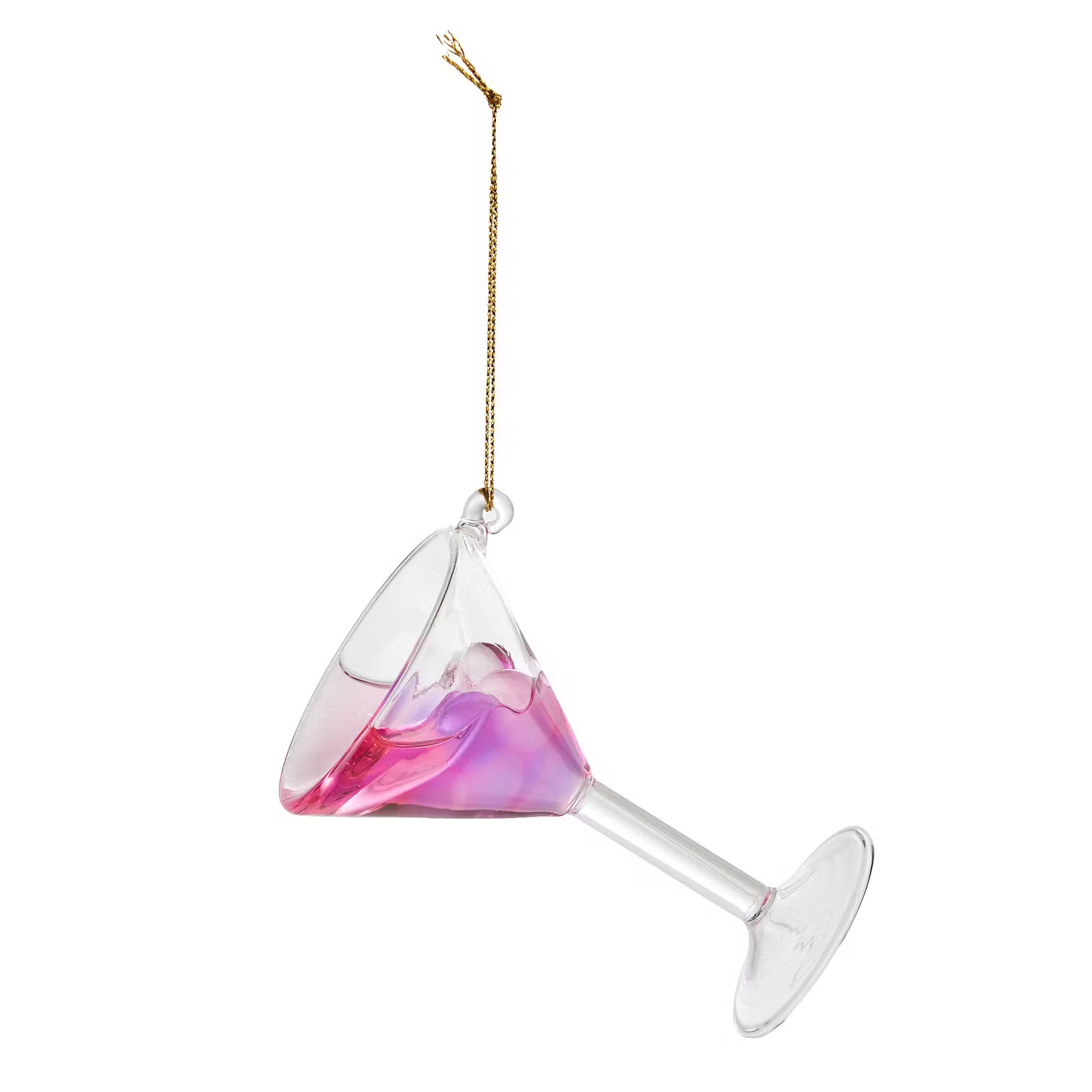 HANG ON Glas Ornament Cosmopolitan - Glas - Pink